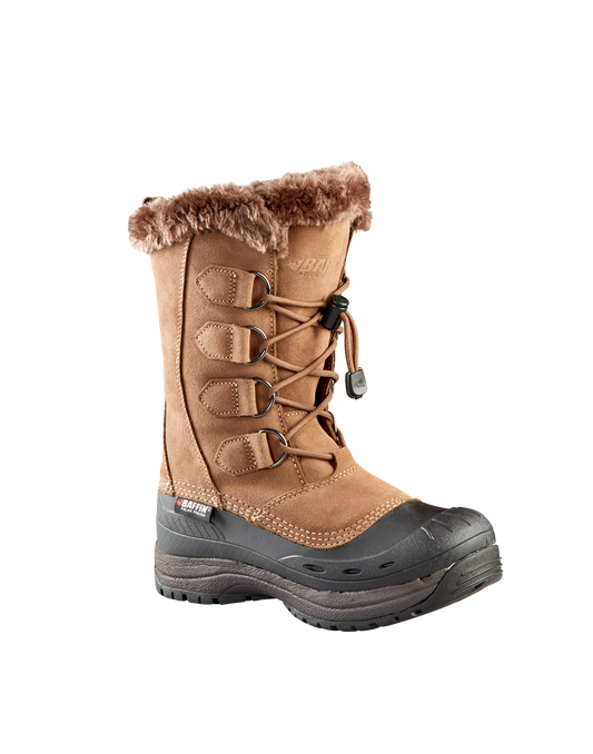 Baffin Women's Chole Boots in Taupe - Size 6, Waterproof Winter Footwear