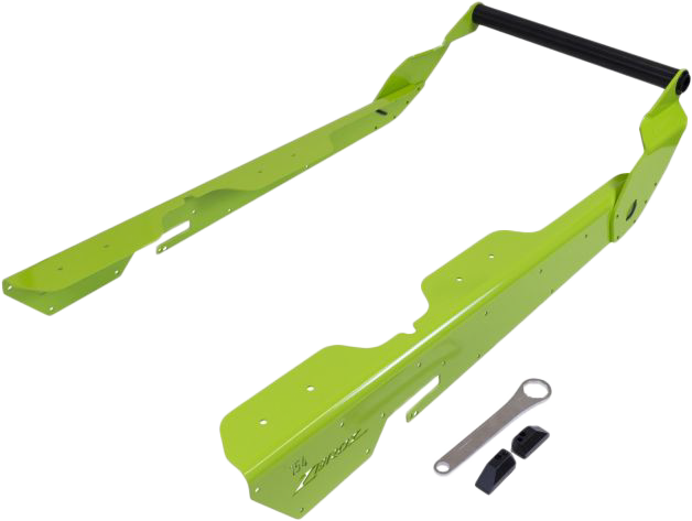 ZBROZ Rear Bumper Green for 154" Snow Models with Catalyst - Part K40-0724551-13