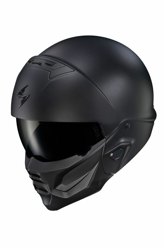 Scorpion EXO Covert 2 Matte Black Open-Face Helmet – Large