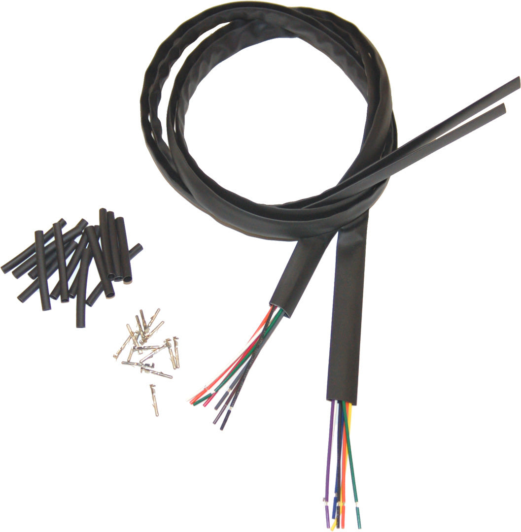 NAMZ Custom Cycle 48 Inch Handlebar Wiring Extension for Harley Davidson FXR Models