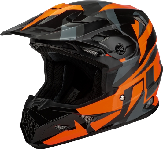 GMAX MX-96 Off-Road Helmet Small Black and Orange