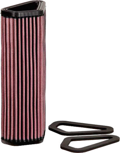 K&N DU-1007 High-Performance Washable Air Filter for Ducati Motorcycles