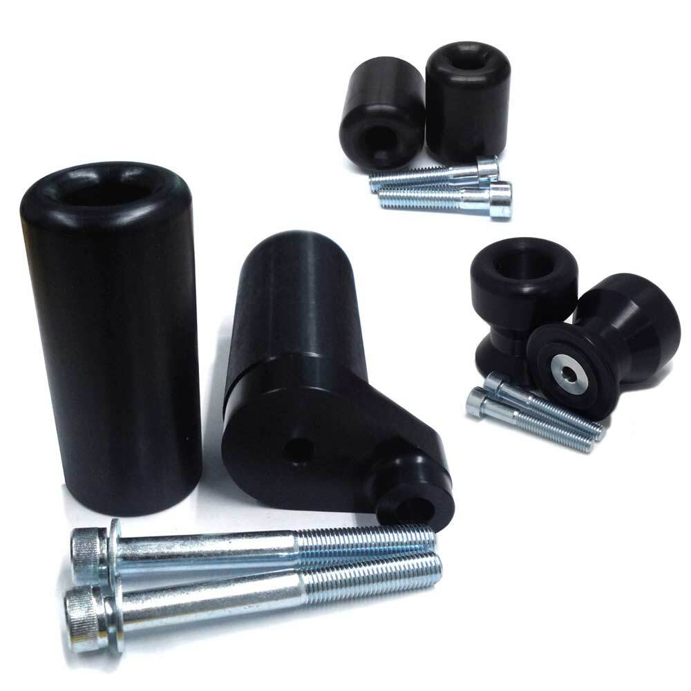 Shogun Motorsports Complete Frame Slider Kit for Yamaha YZF-R6 (Black) – Part #755-6349