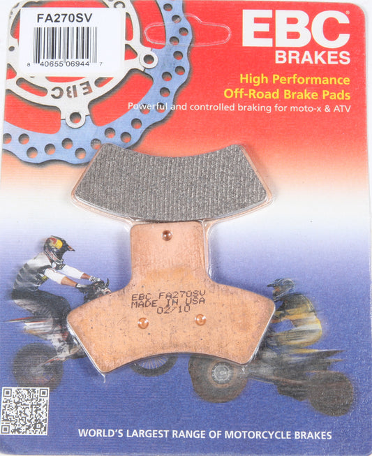 EBC FA270SV Severe Duty Brake Pads for Polaris ATV/UTV Models