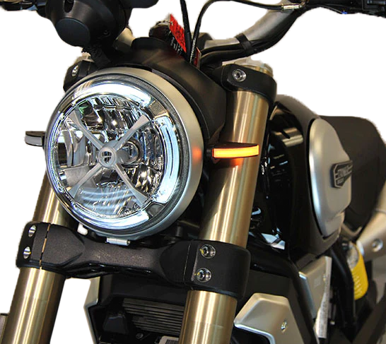 NEW RAGE CYCLES S1100-FB Front LED Turn Signals for Ducati Scrambler 1100