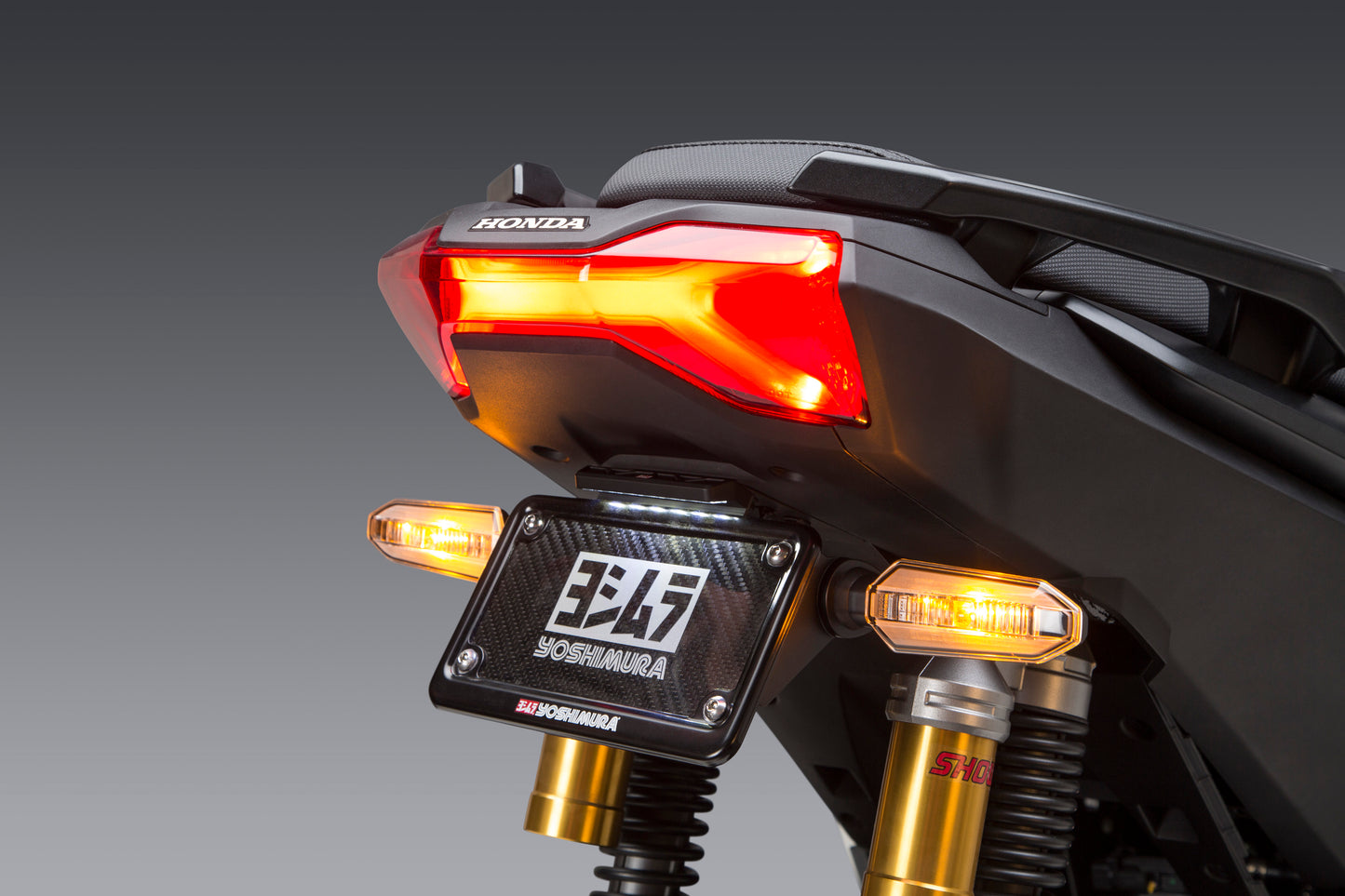 Yoshimura Fender Eliminator Kit for Honda ADV150 2021 - Sleek LED Lighting and Precision Fitment