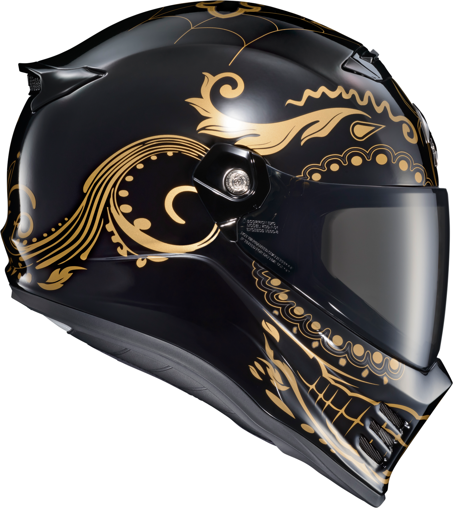 ScorpionEXO Covert FX Full Face Helmet in Black 2X-Large