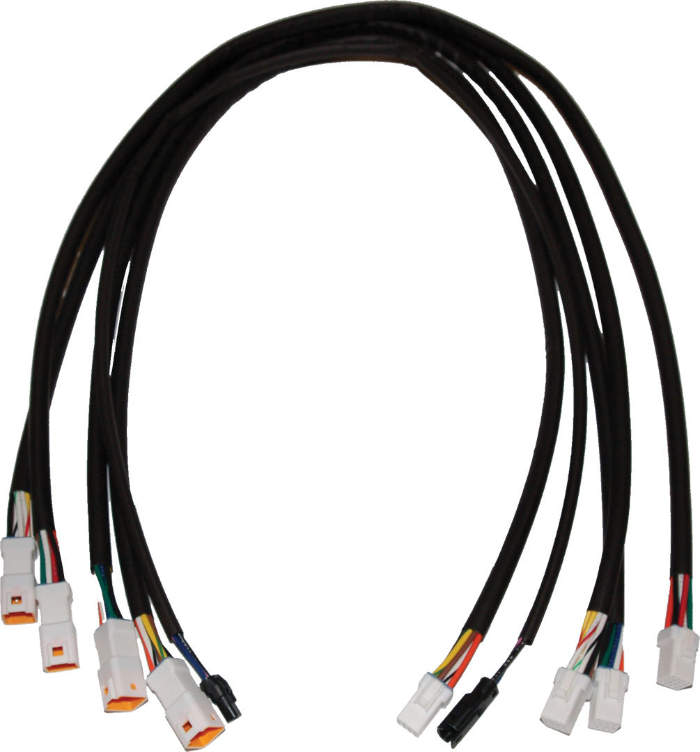 NAMZ Custom Cycle Handlebar Control Extension Harness for Indian Roadmaster and Chieftain 24" NHCX-ID24