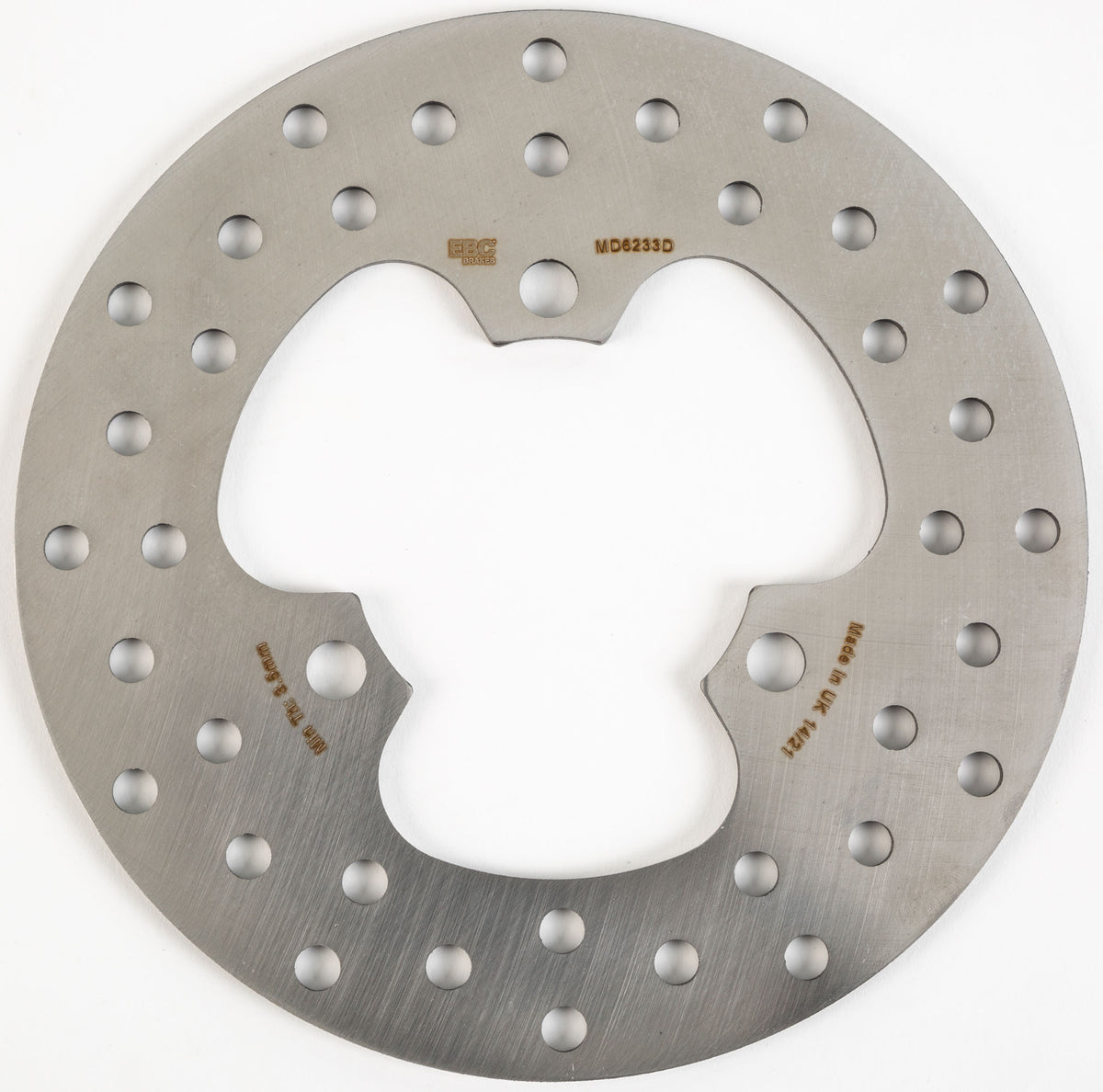 EBC MD6233D Standard Rear ATV/UTV Brake Rotor for Honda TRX450 Models
