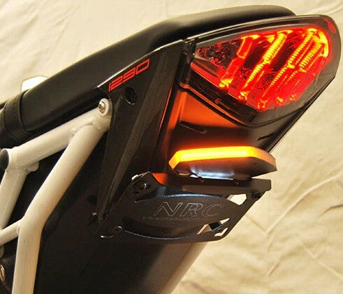 NEW RAGE CYCLES KTM 1290 Super Duke Fender Eliminator Kit with LED Tail Light and Turn Signals