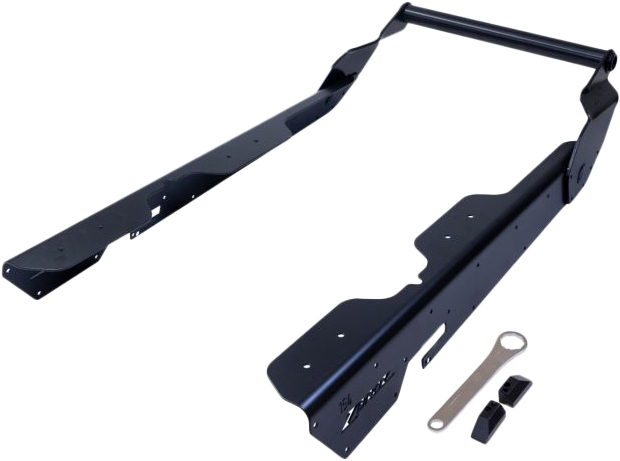 ZBROZ Rear Bumper Black for 154-Inch Snow Models with Catalyst Design