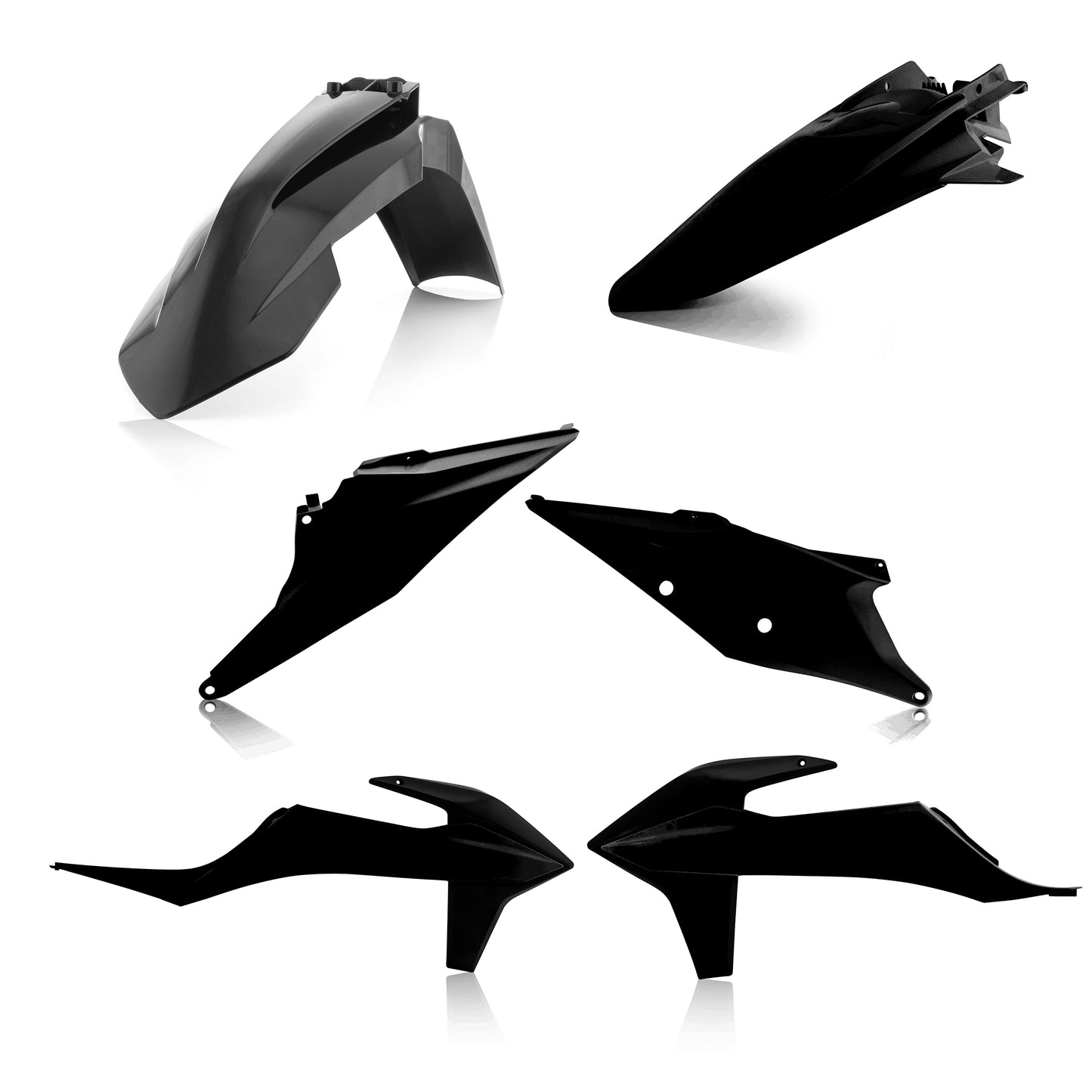 ACERBIS 2791560001 Plastic Body Kit for KTM Offroad Models in Black
