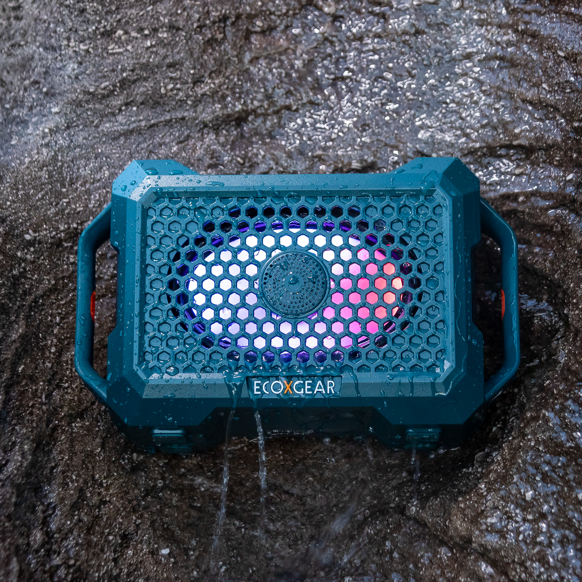 ECOXGEAR Defender Emerald Bay Portable Waterproof Bluetooth Speaker GDI-EXDFNR03
