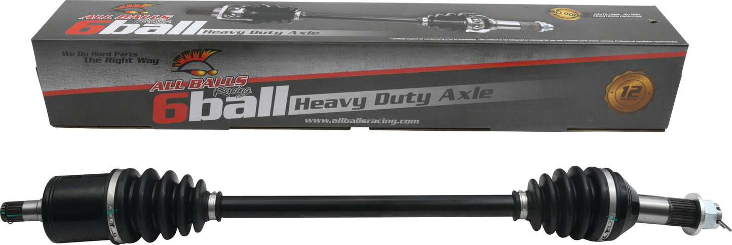 ALL BALLS 6 Ball Heavy Duty Axle Front for Can-Am Defender HD10 and Max Models