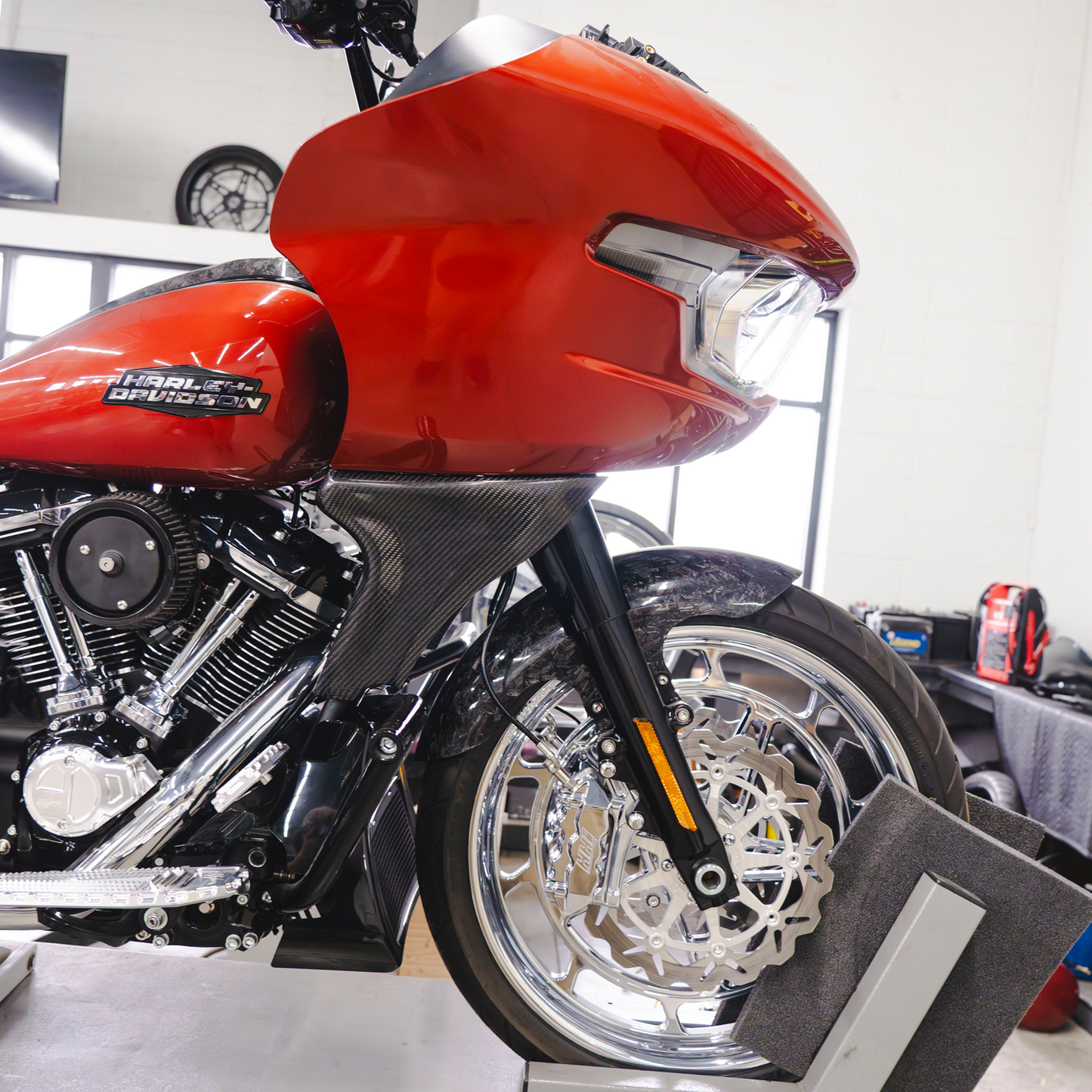 Hoffmann Designs Carbon Fiber Side Covers for 2023.5-2025 Touring Models