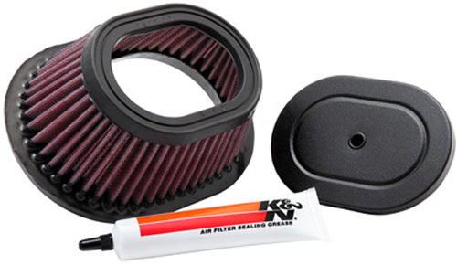 K&N YA-2088 Air Filter for Yamaha YFM125R and Grizzly ATV/UTV Models
