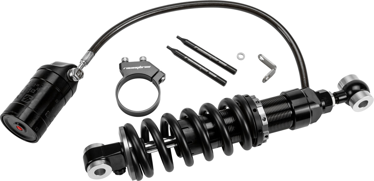 HardDrive M8 Softail Remote Reservoir Shock 13 inch for Harley Davidson FXFB Fat Bob by RacingBros Part R0800071