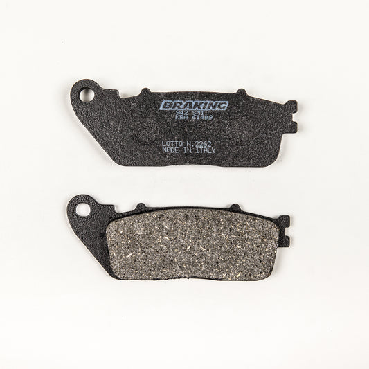 BRAKING Part Number 942SM1 Semi Metallic Brake Pad Set for Honda VFR800 and CB1000R