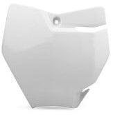 POLISPORT Front Number Plate White for KTM 65 SX 2016-2022