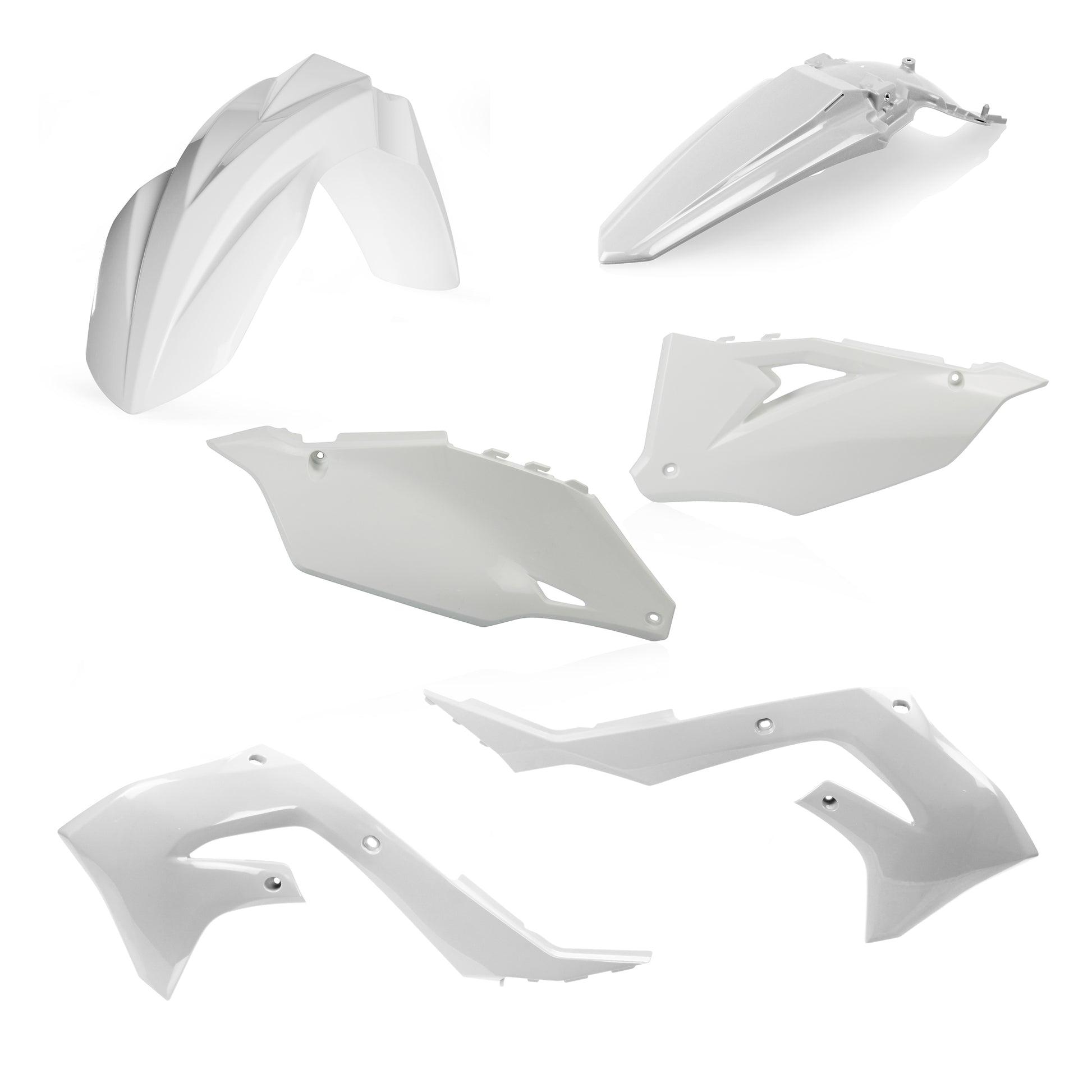 ACERBIS Plastic Body Kit for Kawasaki KX Series 2021-2022 – White