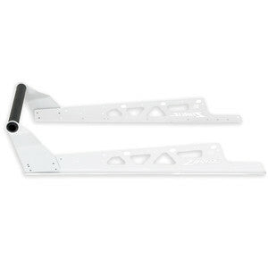 ZBROZ Rear Bumper for Polaris Snowmobiles - White, Model K40-0621542-03