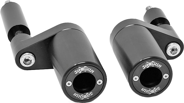 Shogun Pa2 Frame Sliders for Kawasaki Ninja 400 and Z400 ABS – Black, No-Cut Design with One-Year Free Replacement Promotion