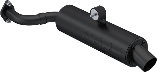 MBRP Part AT-7216 Slip-On Exhaust Muffler for ATV/UTV with USFS Approved Spark Arrestor