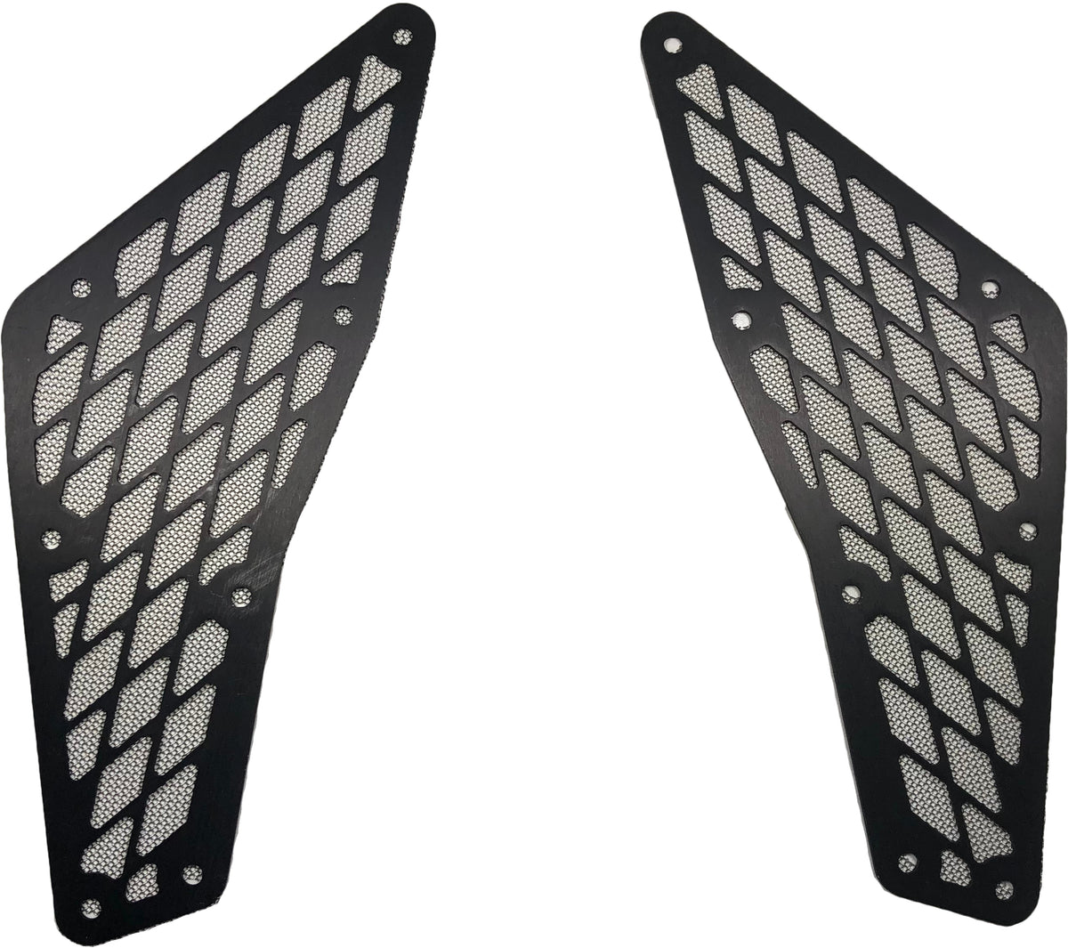 SPEEDWERX Vent Kit A/C Alpha/M/Riot for Arctic Cat Snowmobiles - Durable Aluminum Air Vents with Black Anodized Finish