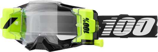 100-Percent Armega Forecast Goggle with Clear Lens for Offroad Performance
