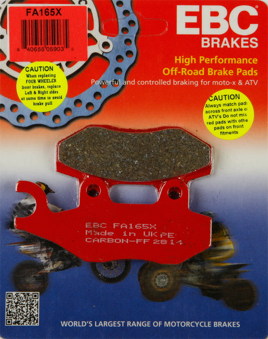 EBC FA165X Brake Pads for Kawasaki KRF 800 Teryx & Teryx4 (2014-2017)