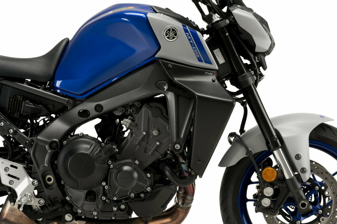 PUIG Downforce Side Spoilers for Yamaha MT-09 - Black