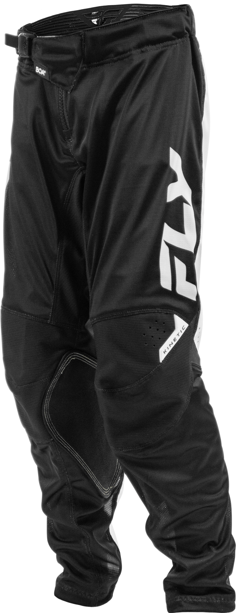 Fly Racing Youth Kinetic Mesh Pants Black/White Size 22 – Offroad Performance Gear