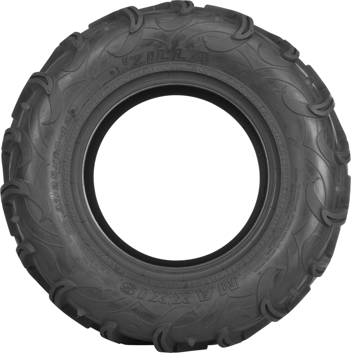 Maxxis Zilla Rear 27x11-12 ATV/UTV Tire for Polaris RZR, Honda Pioneer, and Can-Am Maverick