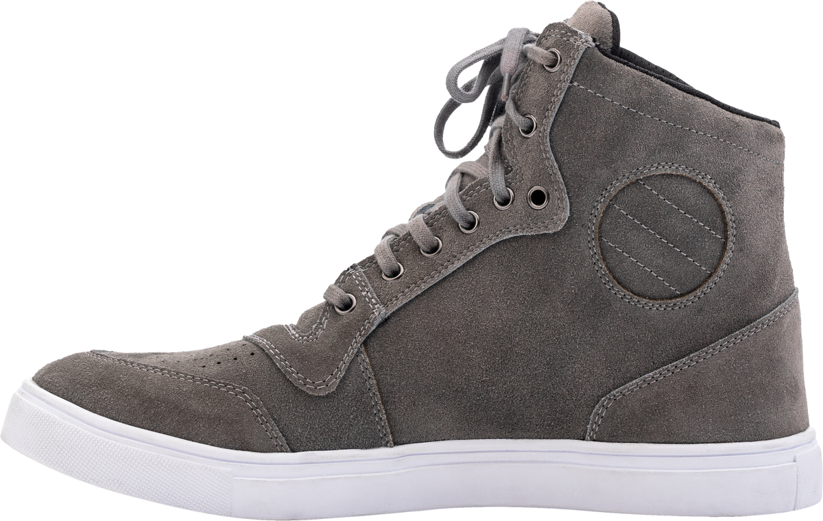 RST Hitop Moto Sneaker CE Boot in Grey Suede – Versatile Motorcycle Footwear for Street & Urban Use