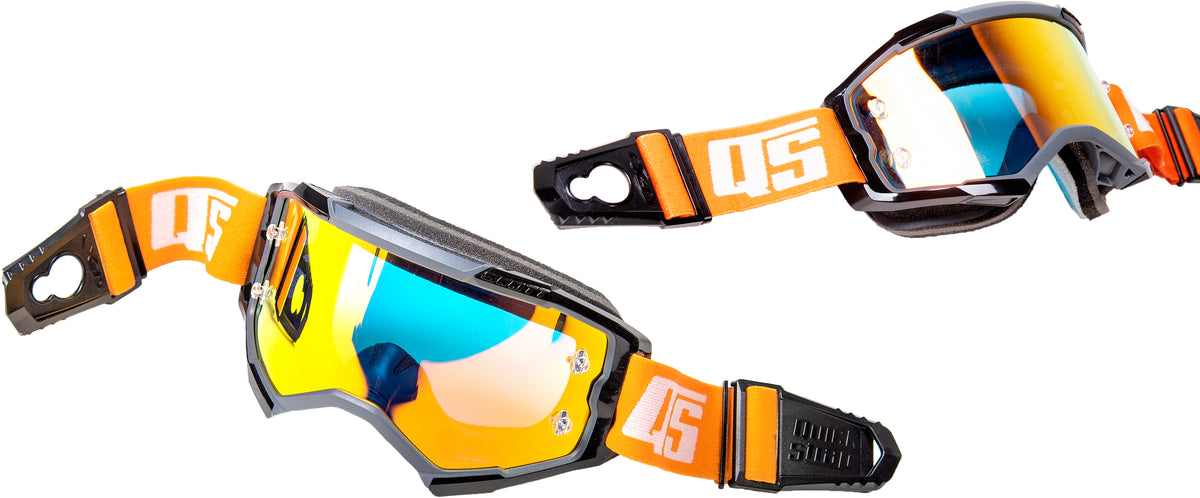 QUICK STRAP Quick Straps Orange - Universal Eyewear Component for Hassle-Free Goggles