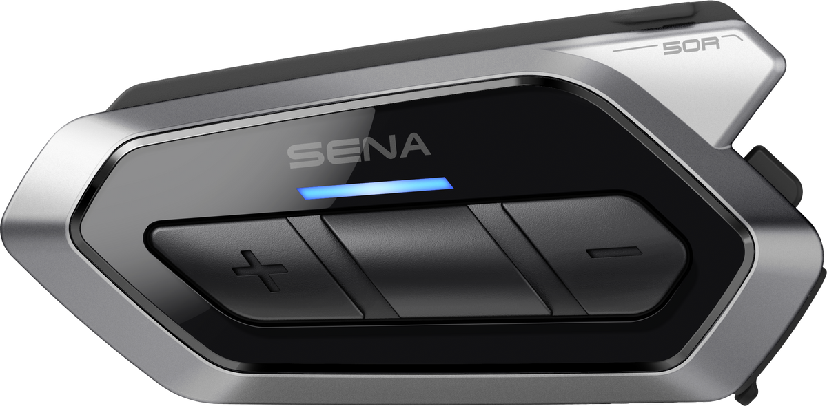 SENA 50R HD Bluetooth Communication System with Mesh Intercom – Single Unit