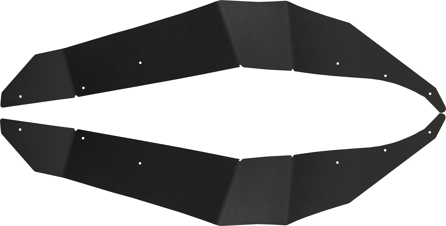 SPIKE Over Fenders Black Set for Polaris General 1000 (Part #44-1600)