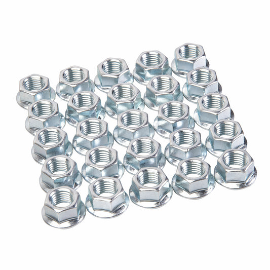 RFX M8 Flange Nut Pack – 25 Pieces for Offroad Fastening Solutions