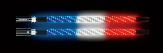 ECOXGEAR Two 2' LED Whips with Wireless Controller for ATV and UTV