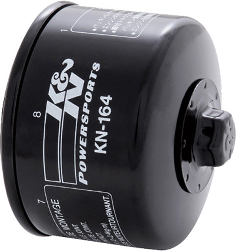 K&N KN-164 High-Performance Synthetic Media Oil Filter for BMW Motorcycles