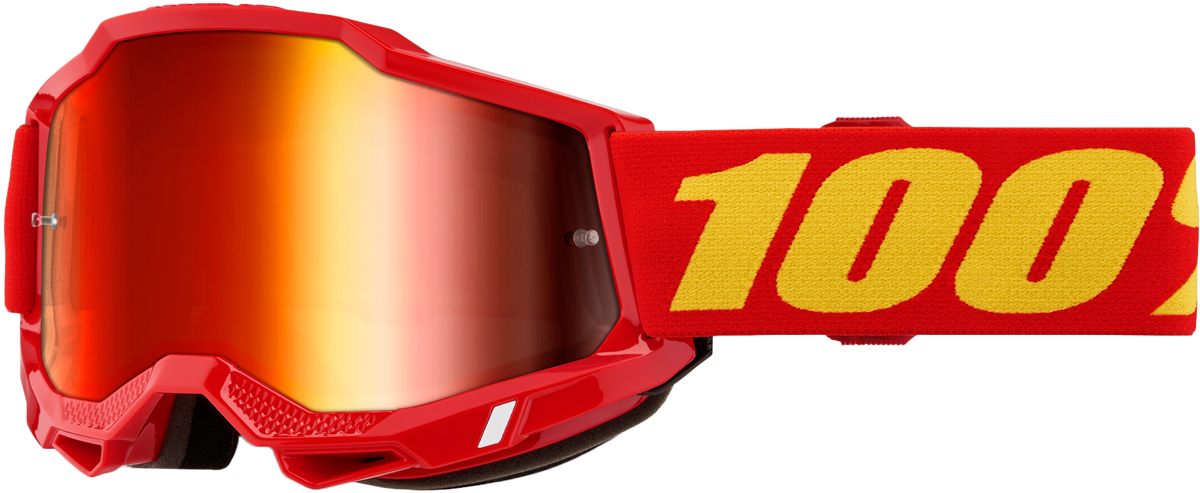 100-Percent Accuri 2 Goggle with Mirror Red Lens – Offroad Performance Eyewear