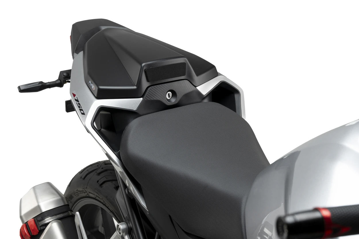 PUIG Rear Seat Cowl Matte Black for Street Bikes – Part Number 21705J