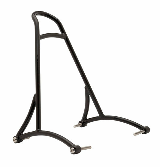Burly Brand Short Sissy Bar for Harley Davidson XL 1994-2003, Black