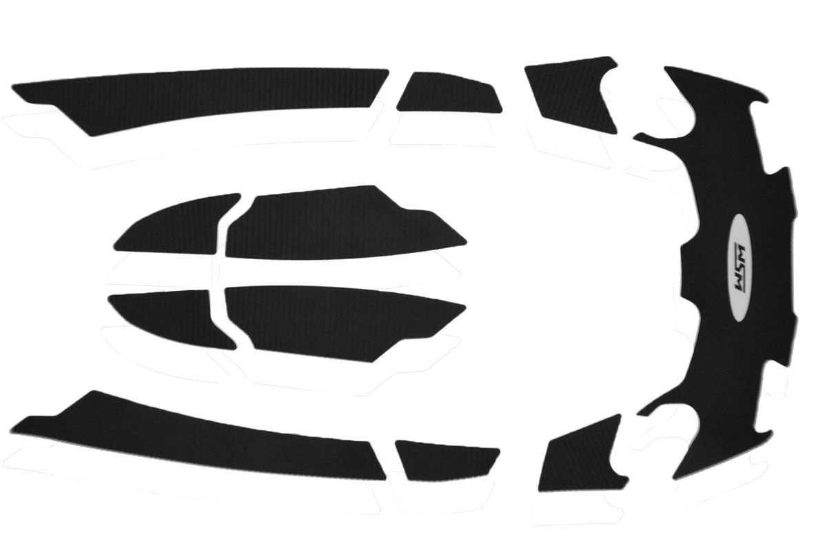 WSM Traction Mat for Sea-Doo Watercraft - Black Replacement Body Padding