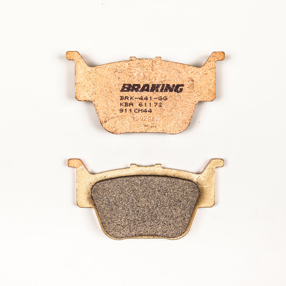 BRAKING Sintered Sport Front Brake Pad Set for Honda TRX680FA Rincon (2006-2015)