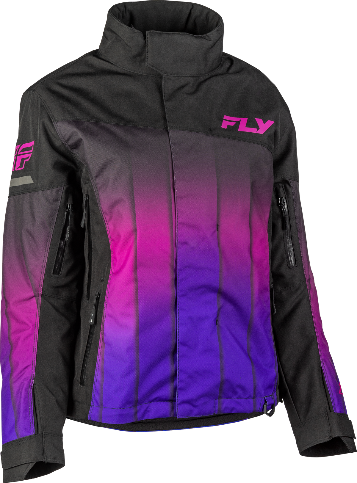 Fly Racing Women's SNX Pro Jacket X-Small Purple/Black – Snow Sports Waterproof and Breathable Ski Jacket