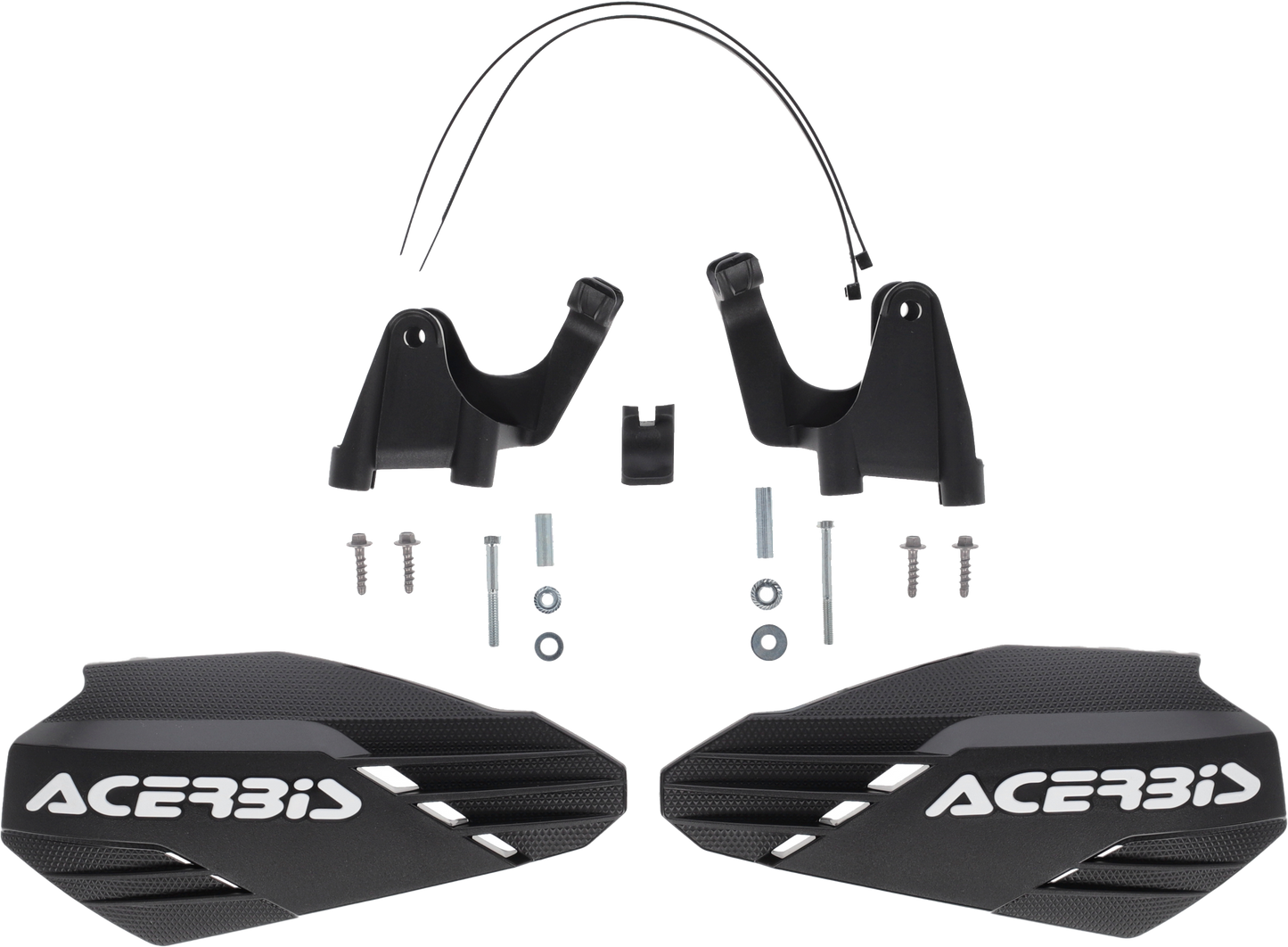 ACERBIS K Linear Handguard Black/White for Offroad Motorcycles