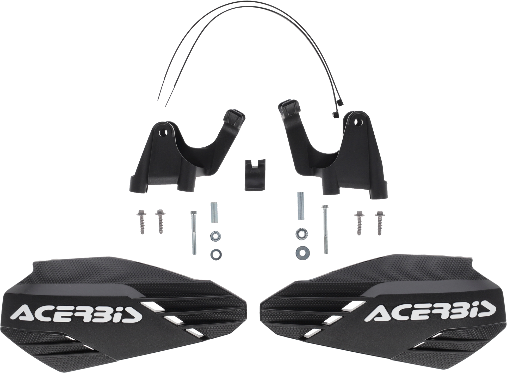 ACERBIS K Linear Handguard Black/White for Offroad Motorcycles