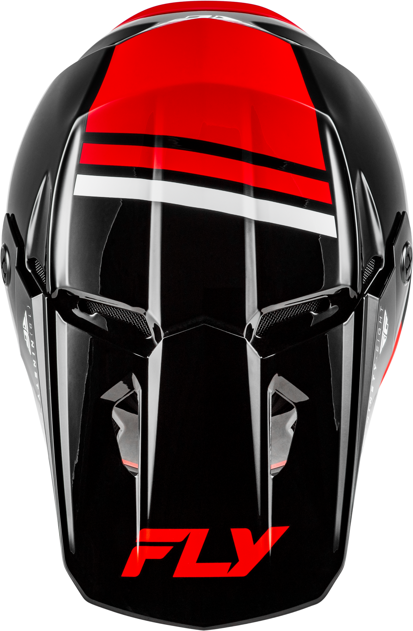 Fly Racing Kinetic Verdict Helmet 2X-Large Black/Red/White for Off-Road Motorcycling