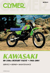 CLYMER Kawasaki KD 80 350cc Repair Manual - Part Number CM3509